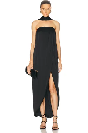ALEXANDRE VAUTHIER Crepe Satin Maxi Dress in - . Size 34 (also in 36, 38, 40, 44).