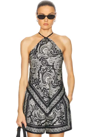 NILI LOTAN Audrey Silk Cami Top in - Black. Size XS (also in ).