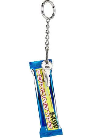 Balenciaga Keyring Energy Bar Charm in - Blue. Size all.