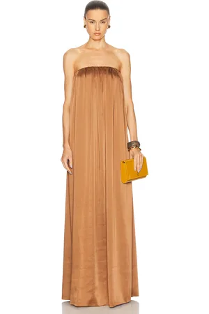 SER.O.YA Monique Maxi Dress in - Brown. Size L (also in M, S, XL, XS).
