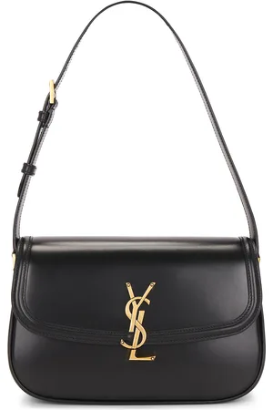 Saint Laurent Small Solferino Shoulder Bag in - Black. Size all.