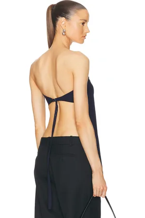 St Agni Strapless Buckle Back Top in - Navy. Size L (also in ).