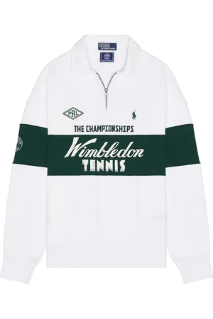 Ralph Lauren Wimbledon 1/2 Zip Pullover in - White. Size L (also in M, S, XL/1X).