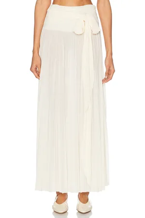 RONNY KOBO Ines Skirt in - Cream. Size L (also in M, S, XS).