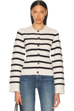 Jenni Kayne Cooper Cardigan in - Nude. Size L (also in M, S, XL, XS).