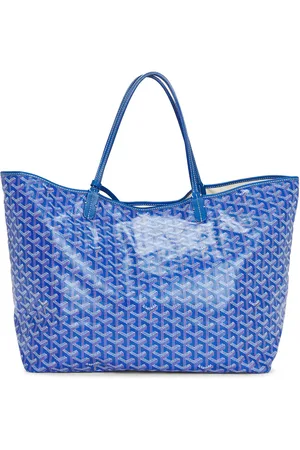 GOYARD Saint Louis GM Tote Bag in - Blue. Size all.