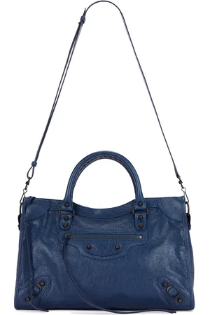 Balenciaga Le City Medium Bag in - Blue. Size all.