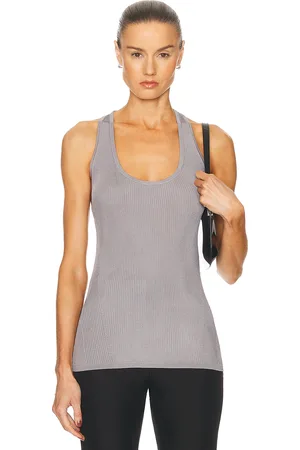 Helmut Lang Twist Tank Top in - Grey. Size L (also in M, S, XS).