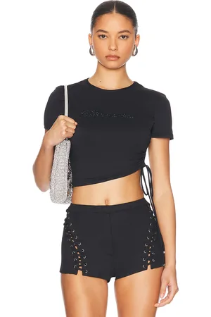 BLUMARINE Cropped T-shirt in - . Size M (also in S, XS).