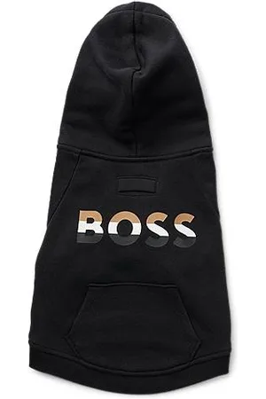 HUGO BOSS Dog hoodie with iconic stripe logo