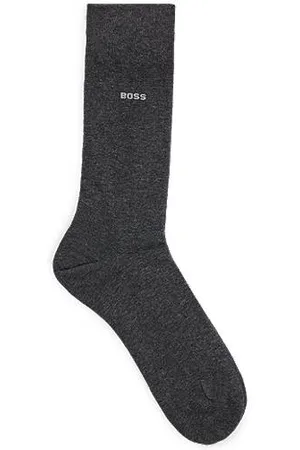 HUGO BOSS Regular-length logo socks in combed stretch cotton