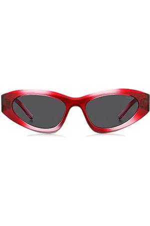 HUGO BOSS Sunglasses with stacked-logo temples