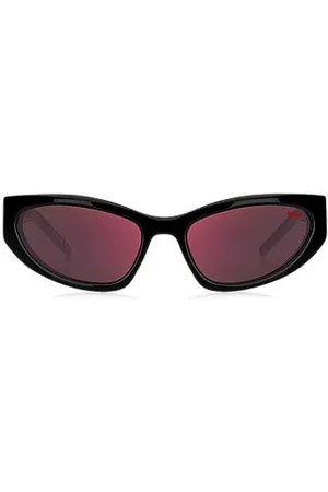 HUGO BOSS Acetate sunglasses with 3D monogram
