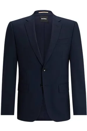 HUGO BOSS Slim-fit suit jacket in stretch virgin wool