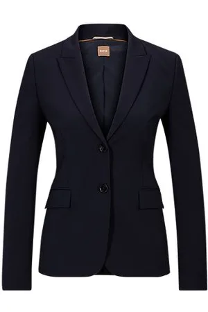 HUGO BOSS Regular-fit blazer in virgin wool - Ramadan Edit