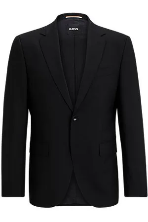 HUGO BOSS Regular-fit suit jacket in stretch virgin wool