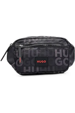 HUGO - Reporter bag with camouflage print