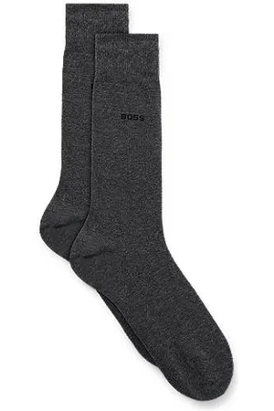 HUGO BOSS Two-pack of regular-length socks in a cotton blend