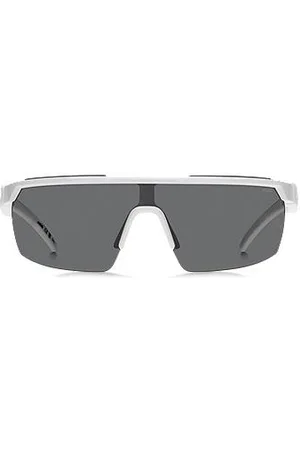 HUGO BOSS Mask-style sunglasses in with 3D-logo temples