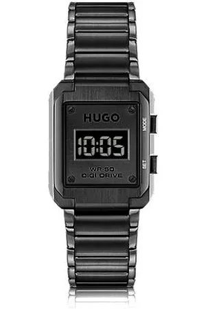HUGO BOSS Link-bracelet digital watch with dial