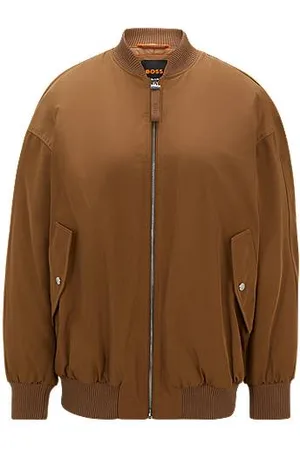 HUGO BOSS Water-repellent jacket with branded zip puller