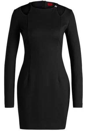 HUGO BOSS Bodycon mini dress with cut-out details