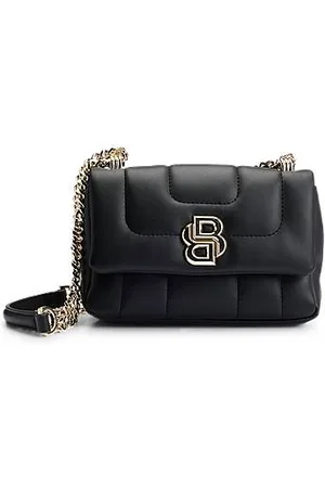 HUGO BOSS Quilted shoulder bag with Double B monogram trim - Ramadan Edit
