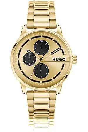 HUGO BOSS Tone watch with black subeyes
