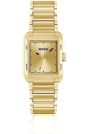 HUGO BOSS Tone watch with link bracelet