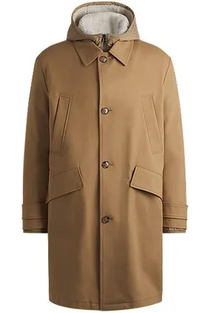 HUGO BOSS SELECTED BY BECKHAM two-in-one hooded jacket