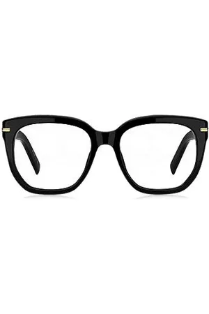 HUGO BOSS Acetate optical frames with gold-tone hinges