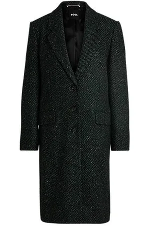 HUGO BOSS Formal coat with micro structure