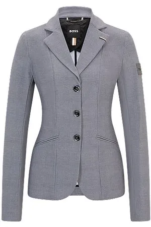 HUGO BOSS Equestrian show blazer in super-stretch material