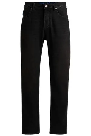 HUGO BOSS Regular-fit jeans in cotton denim