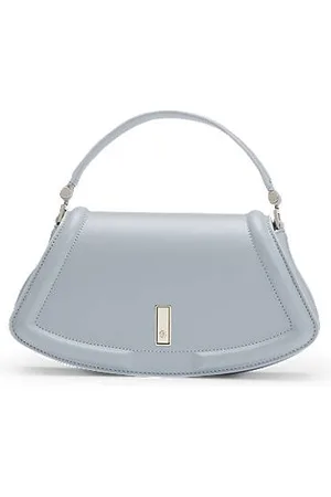 HUGO BOSS Ariell leather shoulder bag with Double B monogram hardware