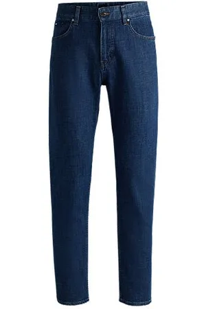 HUGO BOSS Regular-fit jeans in stretch denim