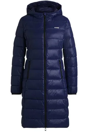HUGO BOSS Water-repellent puffer jacket with logo detail