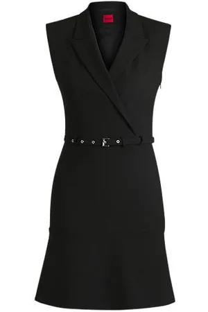 HUGO BOSS Blazer-style dress with buckled belt