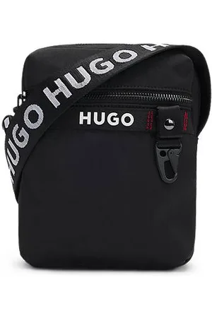 HUGO BOSS Reporter bag with branded adjustable strap and zip closure