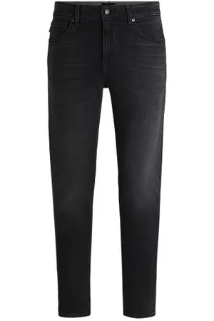 HUGO BOSS Tapered-fit jeans in comfort-stretch denim