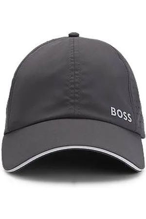 HUGO BOSS Taffeta cap with laser-cut dot pattern