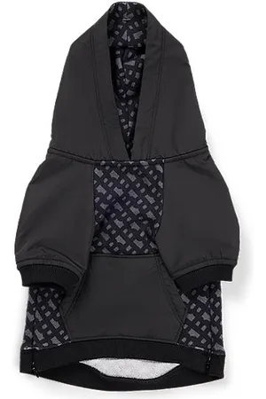 HUGO BOSS Dog hoodie with monogram pattern