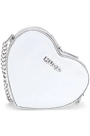 HUGO BOSS Heart-shaped crossbody bag in -tone material