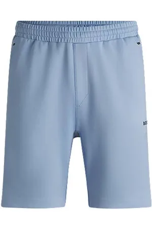 HUGO BOSS Active stretch shorts with decorative reflective details