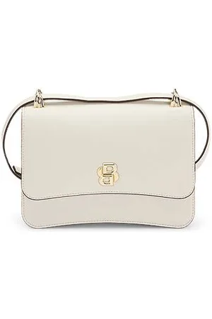 HUGO BOSS Grained crossbody bag with Double B monogram - Ramadan Edit