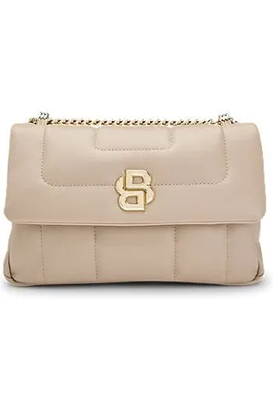 HUGO BOSS Quilted shoulder bag with Double B monogram hardware - Ramadan Edit