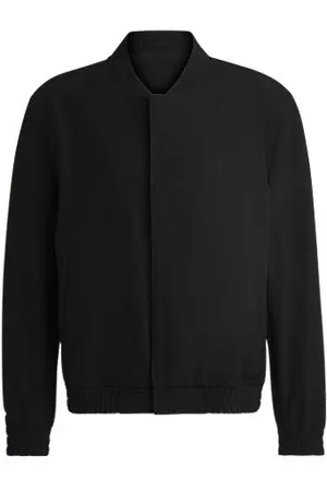 HUGO BOSS Modern-fit jacket in performance-stretch twill