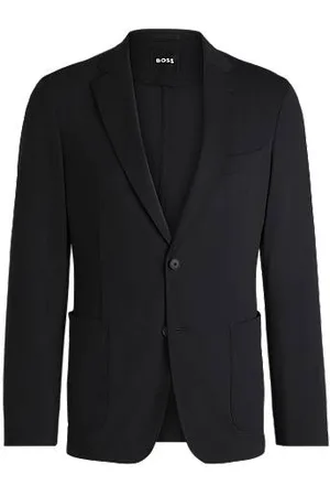 HUGO BOSS Slim-fit jacket in performance-stretch jersey - Ramadan Edit
