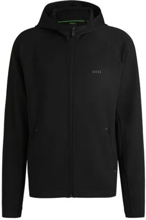 HUGO BOSS Active stretch zip-up hoodie with moisture management - Ramadan Edit