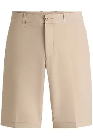 HUGO BOSS Slim-fit shorts in water-repellent stretch fabric - Ramadan Edit